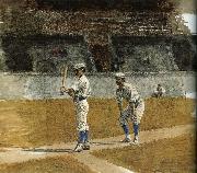 Thomas Eakins The Study of Baseball USA oil painting artist